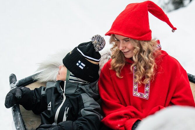 2km Sleigh Ride & Feeding Experience at Traditional Reindeer Farm - Feeding time and photographs
