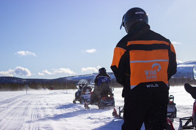 3 Hour Snowmobile Safari Around Levi with Coffee Break - A warm stop in a Lappish café or tent