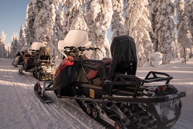 Arctic Circle Snowmobile Safari for Beginners in Rovaniemi - A gentle introduction to Arctic Circle snowmobiling
