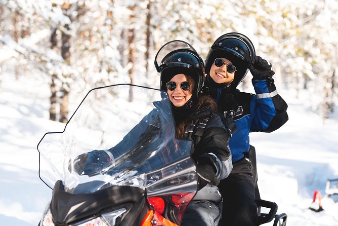 Arctic Circle Snowmobile Safari for Beginners in Rovaniemi - The sleigh choice for children and license-free participants