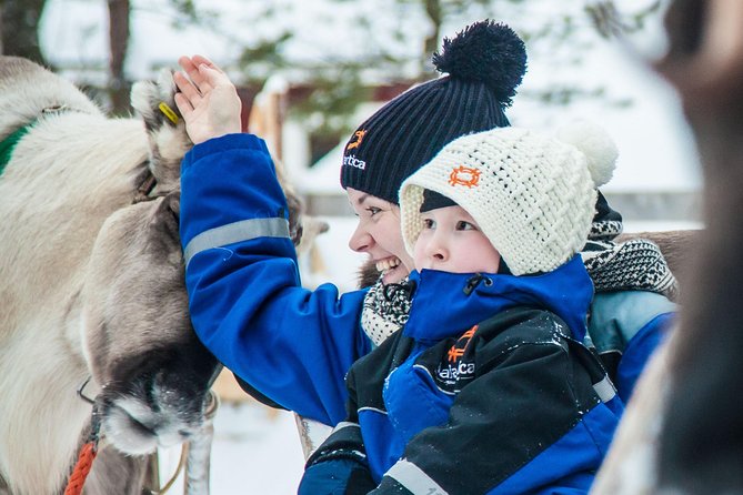 Arctic Delight - Visit to Santa's Village and snowmobiling to reindeer farm - Getting ready for the snowmobile safari