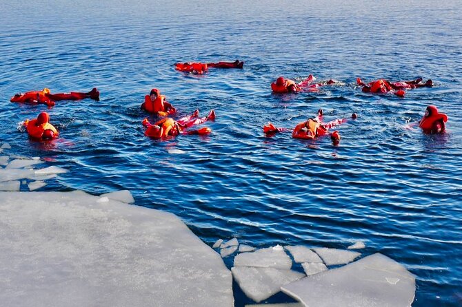 Arctic Ice floating in Puumala - Meeting at Niementie 3 in Puumala