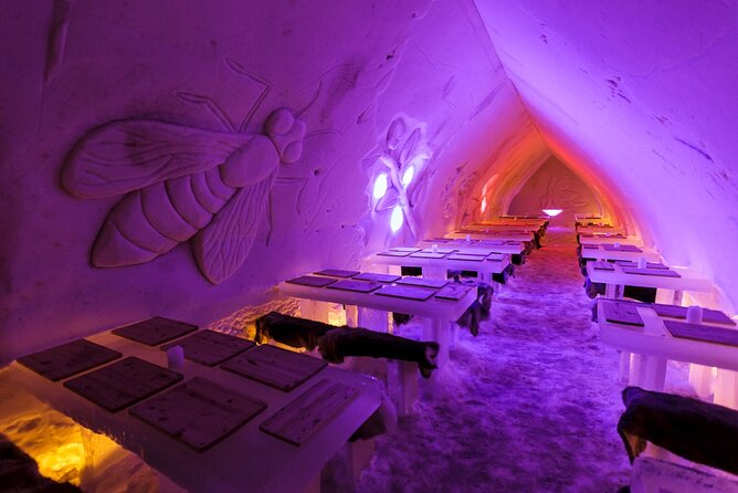 ARCTIC SNOWHOTEL the biggest in Europe - Ice rooms, frozen furniture, and annual design