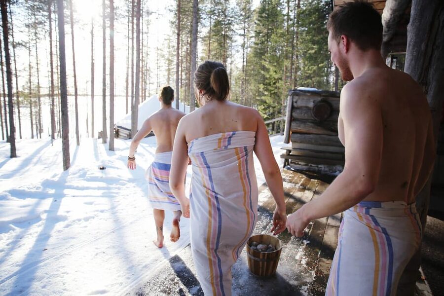 Arctic Tent Sauna Experience with Ice Swimming - Why this sauna feels different from a normal spa
