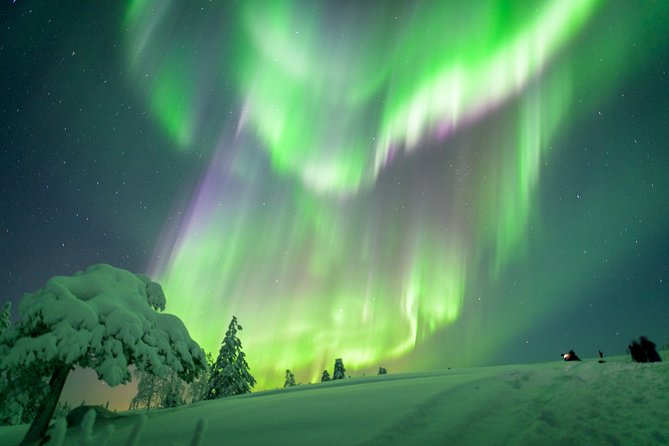 Auroras in Saariselkä – Northern Lights Photo Tour by Car and on Foot - Riding out in search of a break in the clouds