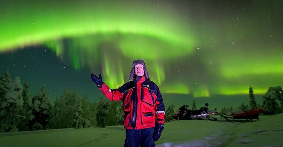 Auroras Northern Lights in Saariselka - What happens when clouds block the show