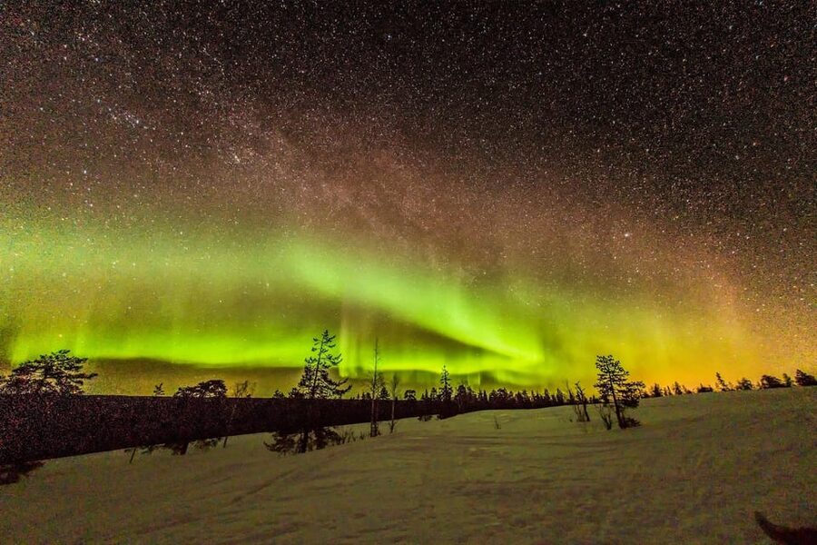 Auroras Northern Lights in Saariselka - Winter clothing and comfort