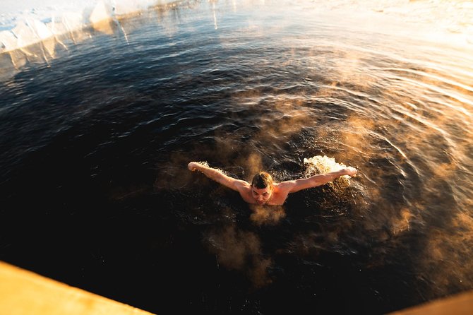 Best Of Lapland: Sauna, Ice swimming, Dinner & Northern Lights - Dinner beside the fire after the sauna
