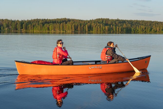 Canoe Trip in Lapland from Rovaniemi - Leaving Rovaniemi for a quiet waterway