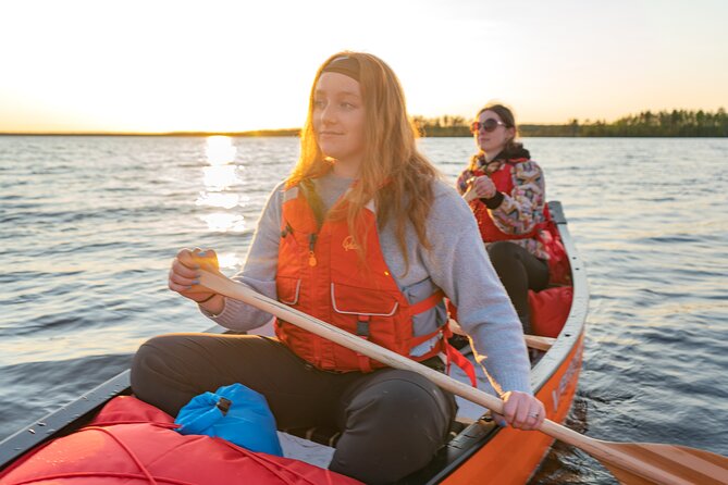 Canoe Trip in Lapland from Rovaniemi - First lesson, then your own canoe