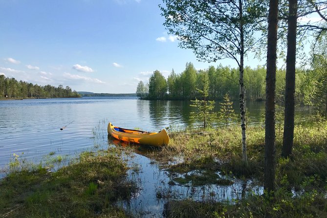 Canoe Trip in Lapland - Your first lesson on the water