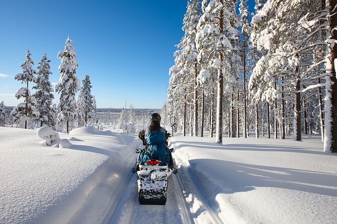 Easy Snowmobile Safari - Getting ready for the snowmobile