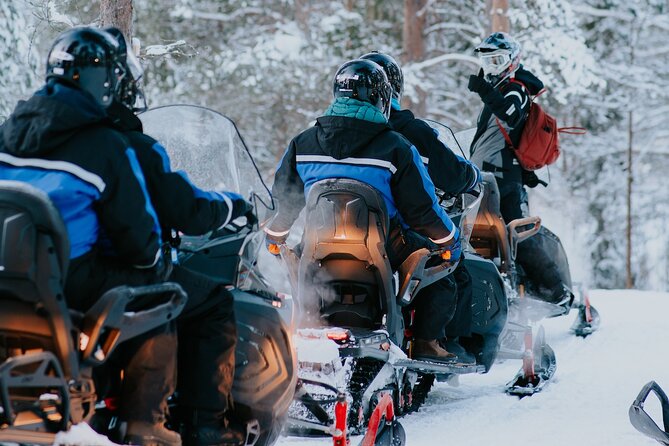 Evening Snowmobile Safari in Rovaniemi - What the route feels like after dark