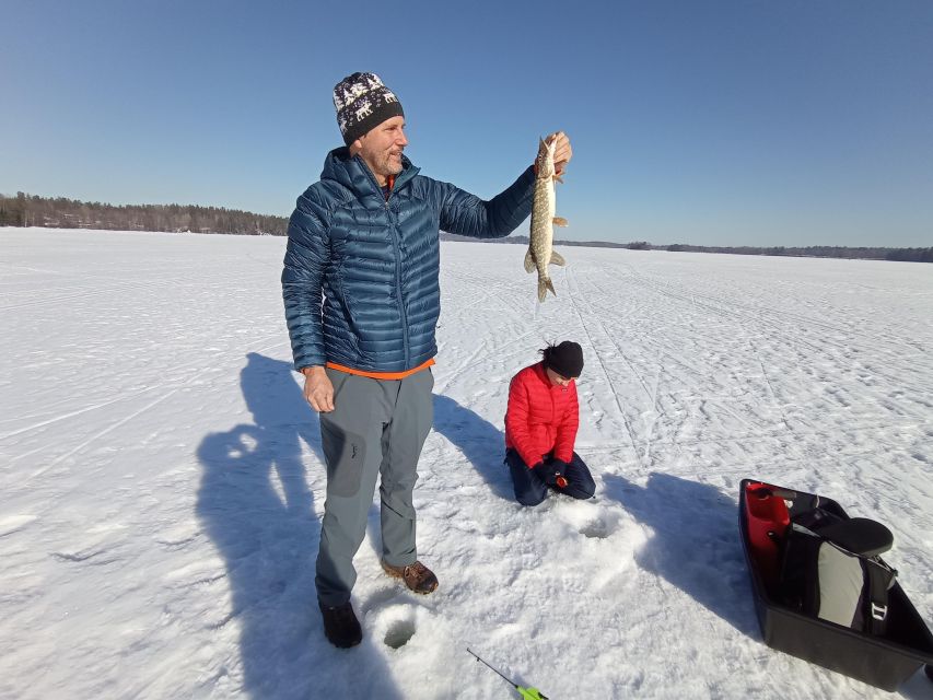 From Helsinki: Bodom Lake Ice Fishing with Food & Drinks - Why the small group makes a difference