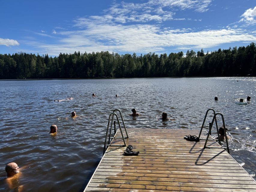From Helsinki: Hike and Sauna in Sipoonkorpi National Park - Campfire lunch with a view