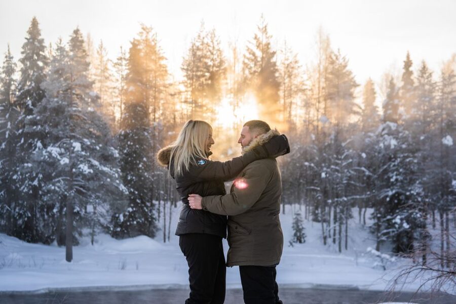 From Rovaniemi: Private Photoshoot in the Lappish Wilderness - What the snowy setting adds to your pictures