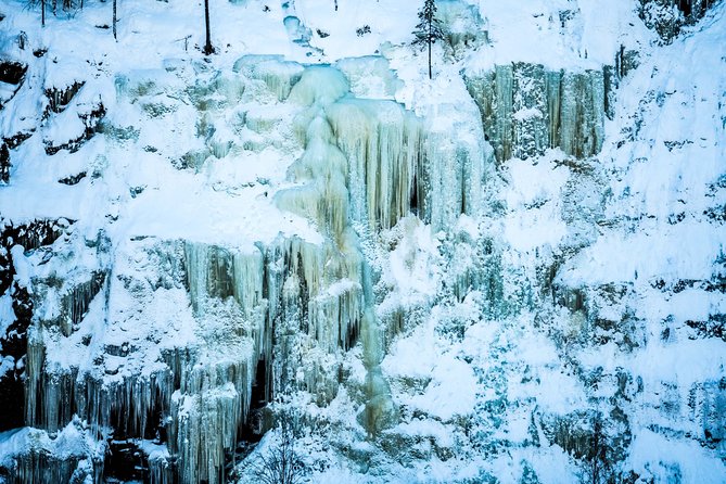Frozen Waterfalls of Korouoma Canyon tour with Pro Photos & BBQ - Why frozen Korouoma Canyon is worth the long day