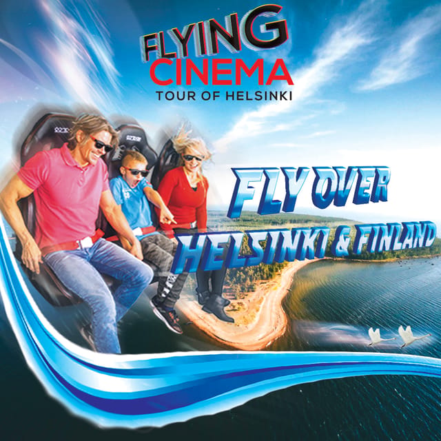 Helsinki: 4D Flying Cinema Tour of Helsinki Tickets - A fast flight over Helsinki