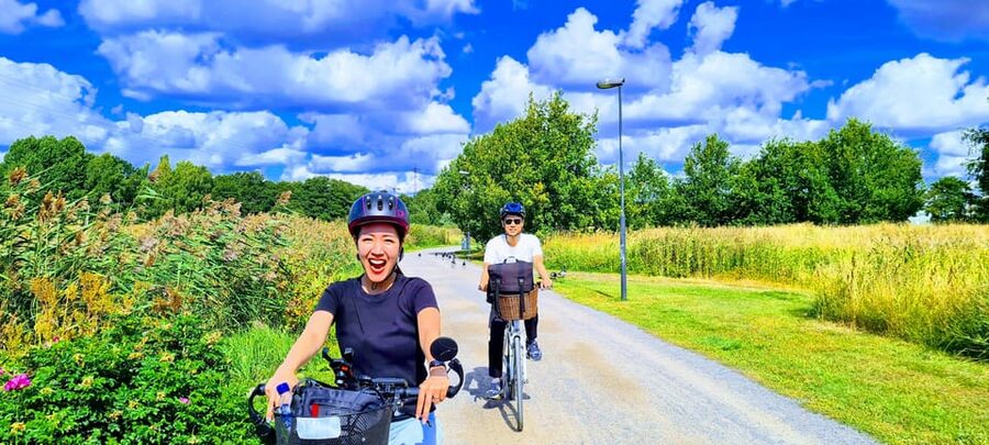 Helsinki: Bike or E-Bike Tour, BBQ, Sauna, Parks, and Forest - The Finnish BBQ, with veg-makkara on the menu