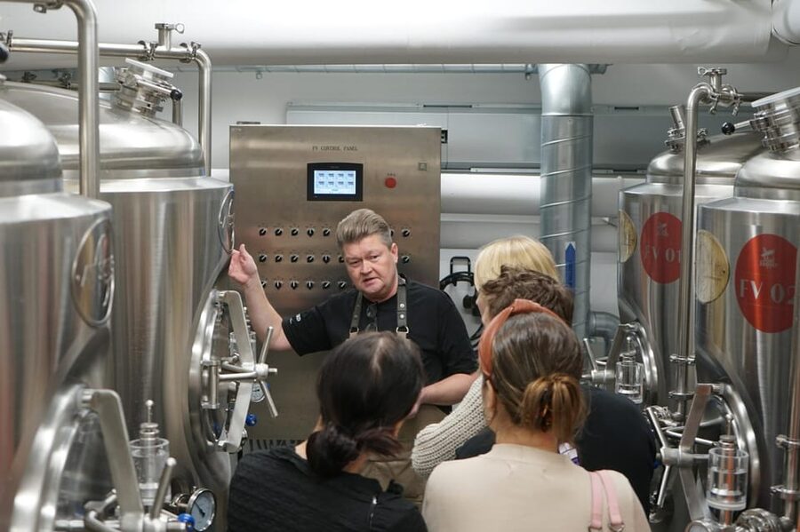 Helsinki: Brewery Tour at Mad Hopper Brewing Company - A compact brewery rather than a full-day attraction
