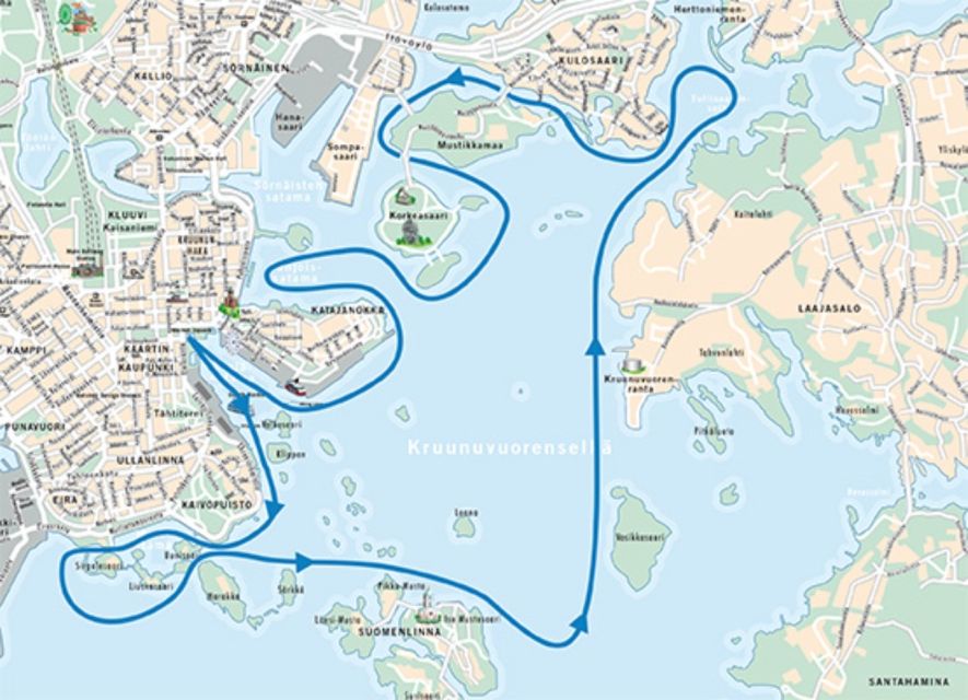 Helsinki: City Highlights 1.5-Hour Archipelago Cruise - Key details before you book