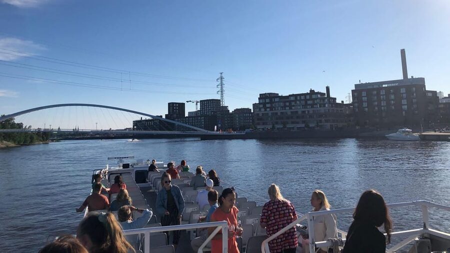 Helsinki Evening Cruise - The first views: cliffs, parks, and Helsinki’s summer shoreline