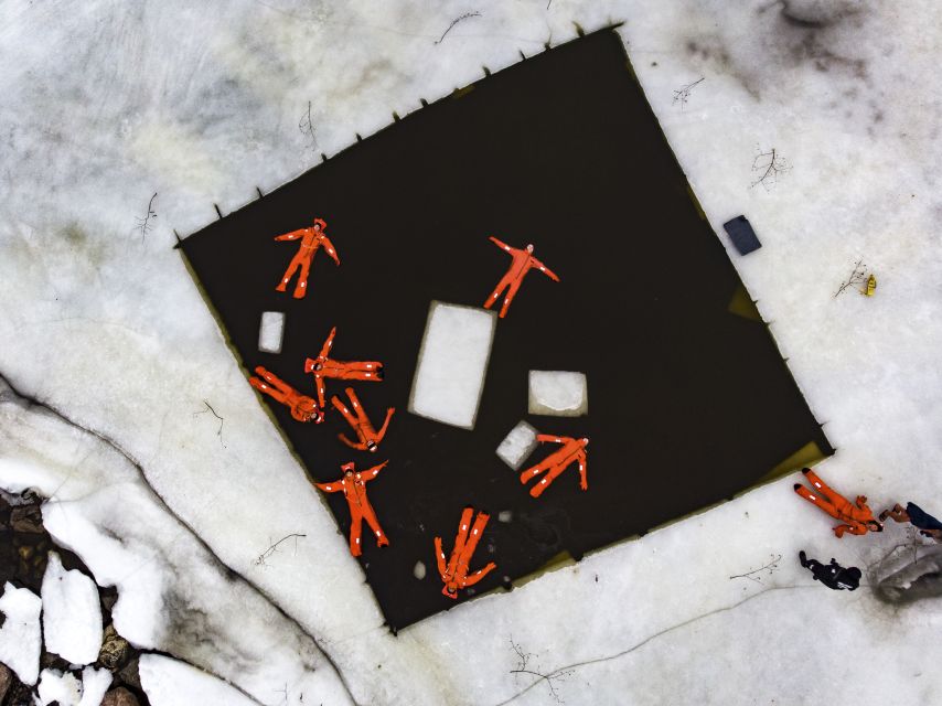 Helsinki: Floating Experience in a Survival Suit - The open-water session: rescue lessons and quiet floating