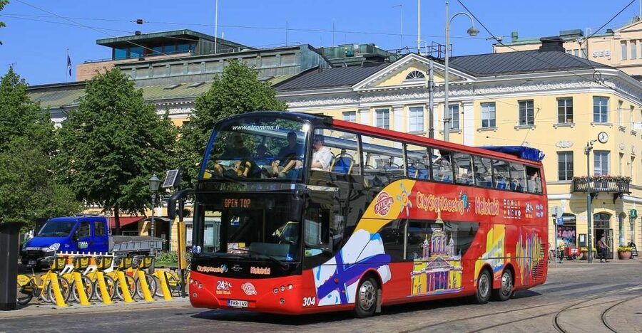 Helsinki: Hop-On Hop-Off 48-Hour Ticket - Rock Church, Sibelius Monument, and Töölö