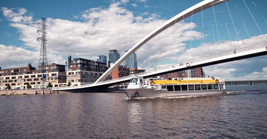 Helsinki: Hop-On Hop-Off Bus Tour & City Highlights Cruise - Sibelius Monument and the northern route