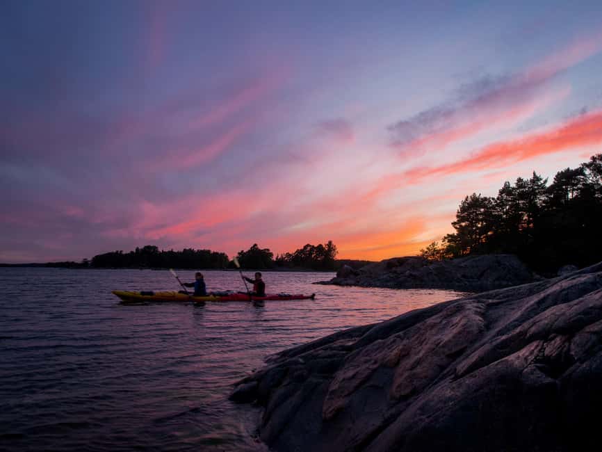 Helsinki: Midnight Sun Kayaking Tour with Campfire - Key points to know before booking
