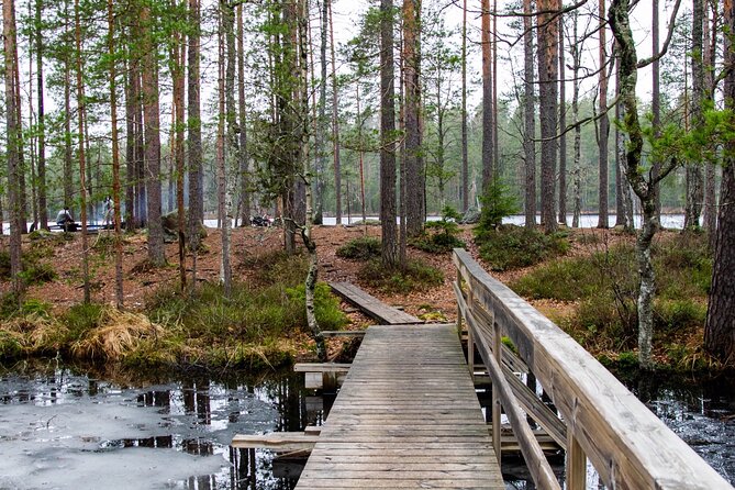Helsinki: Nuuksio National park hiking with campfire lunch - Rolling trails, granite ground, and wide viewpoints