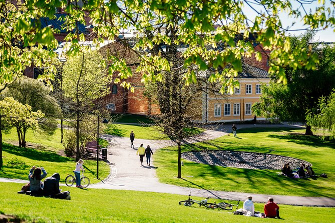 Helsinki private tour with a city planner - The Runeberg statue closes the route near the station