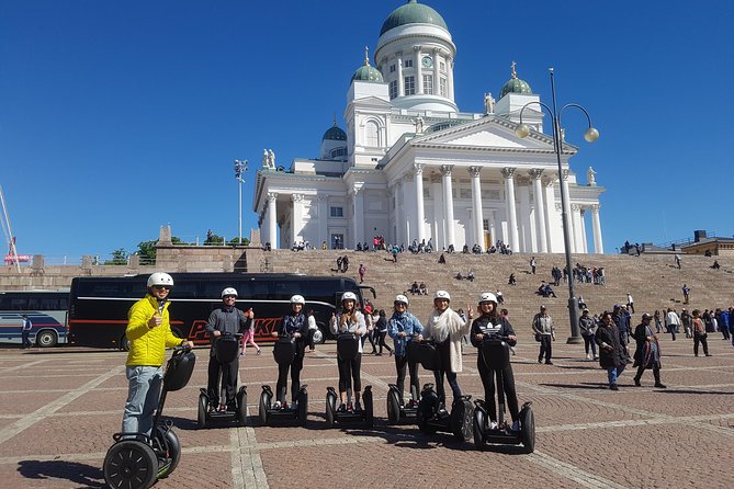 Helsinki Segway Tour - The library square and Helsinki Music Centre
