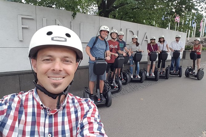 Helsinki Segway Tour - Starting at the Aleksis Kivi Statue
