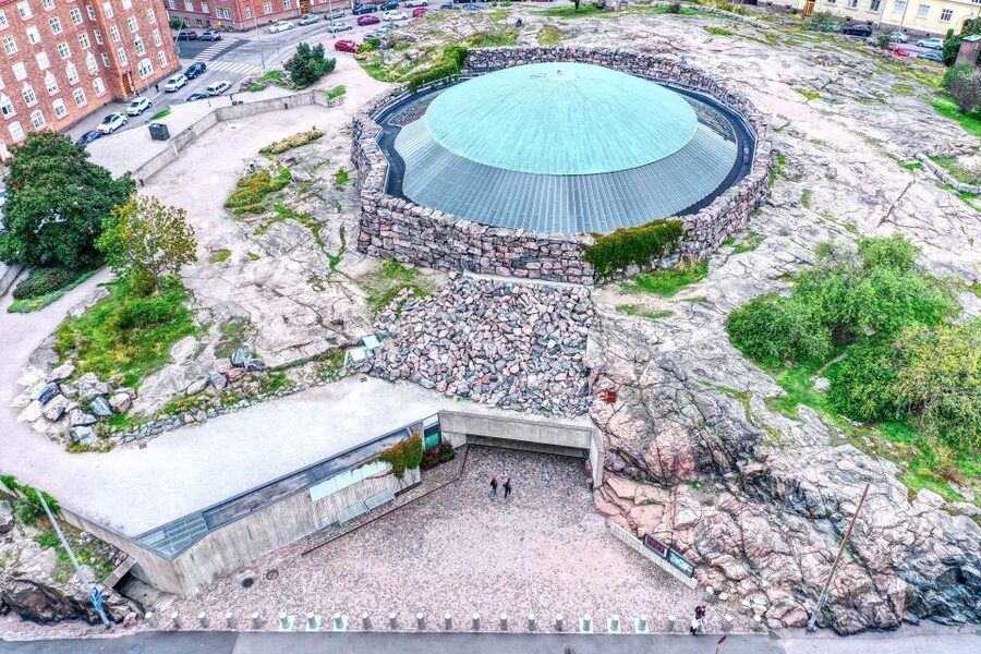 Helsinki: Temppeliaukio Church Entrance Ticket - How the Suomalainen brothers shaped the interior