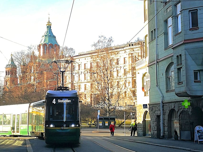 Helsinki: Tram Tour - Iso Roobertinkatu and St. John’s Church