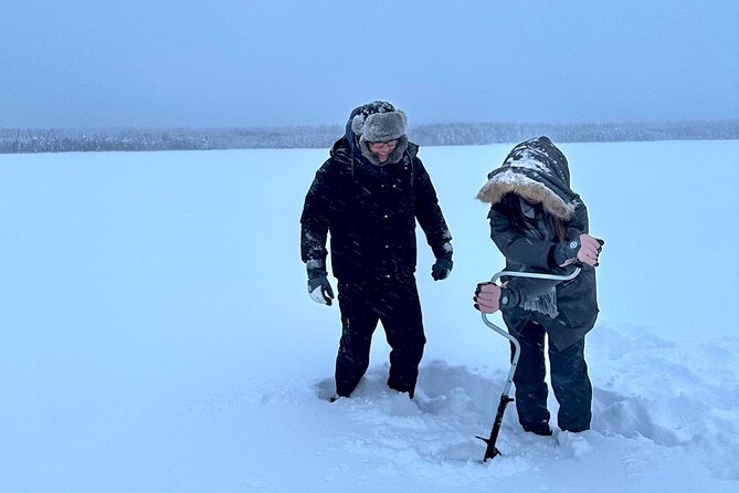 Ice Fishing in Rovaniemi - Meeting in central Rovaniemi at 10:00 am