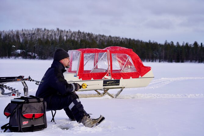 Ice Fishing with Snowmobiles - Starting at Pekankatu 3 at 11:00 am