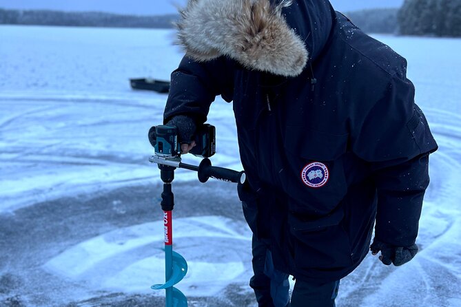 "ICEBREAKER" Ice Fishing VIP Private Tour - A frozen-lake adventure outside Rovaniemi