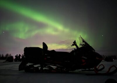 Night Safari on Snowmobiles