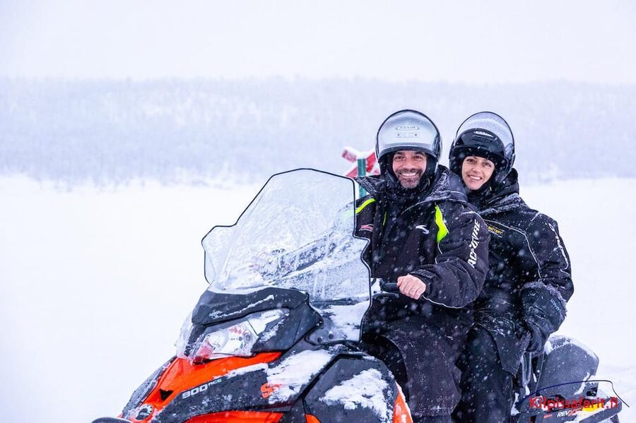 Kilpisjärvi: Border of Three Countries Snowmobile Safari - Key points at a glance