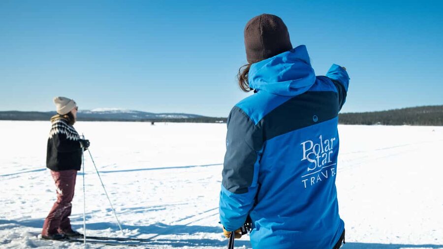 Kittilä: Lapland Levi Cross-country Skiing for Beginners - Why the break with hot juice matters