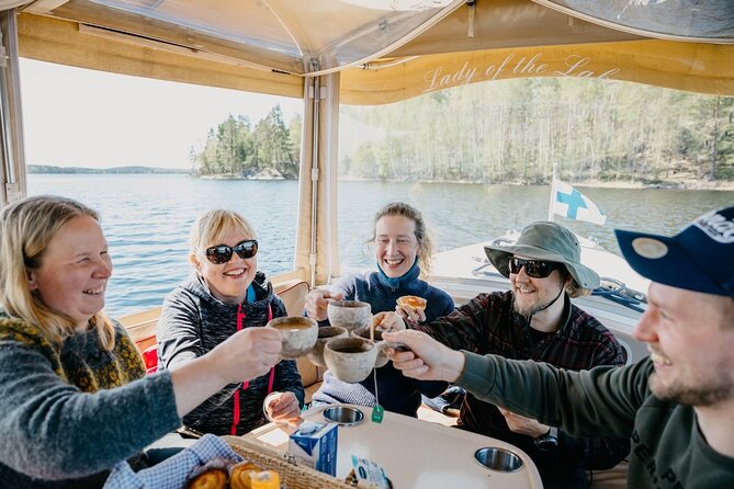 Lake Saimaa Small-Group Cruise with Stories and Music - The Puumala bridge and strait from the water