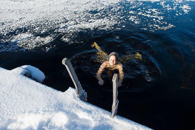 Lakeside Sauna Trip with Ice Fishing and Ice Swimming - Group size, guides, and the feel of the day