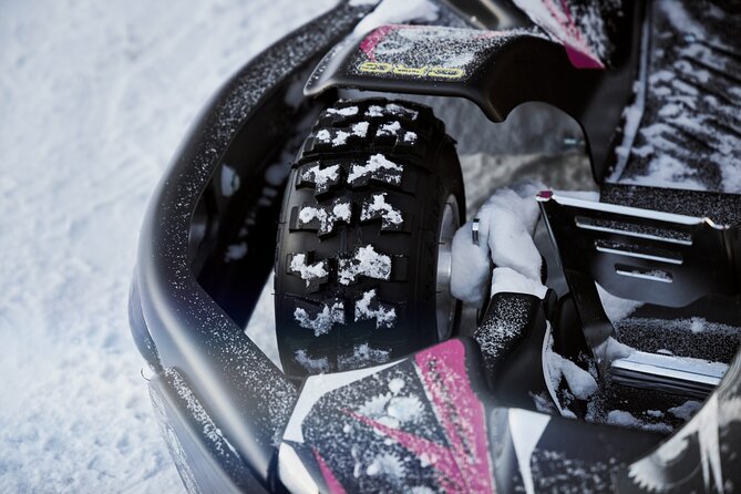 Lapland Winter Park Ice Karting Experience in Rovaniemi Finland - The briefing makes the first laps easier