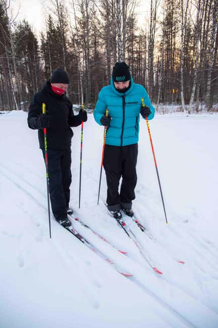 Levi: Cross-Country Skiing Experience - Finding your rhythm on the frozen lake