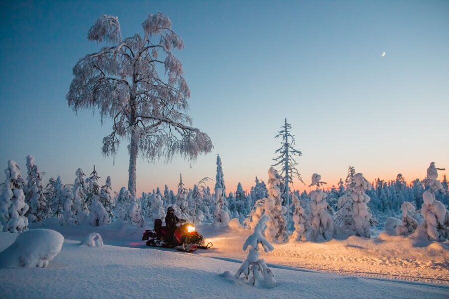 Levi: Evening Snowmobile Safari - What the $166 price buys you