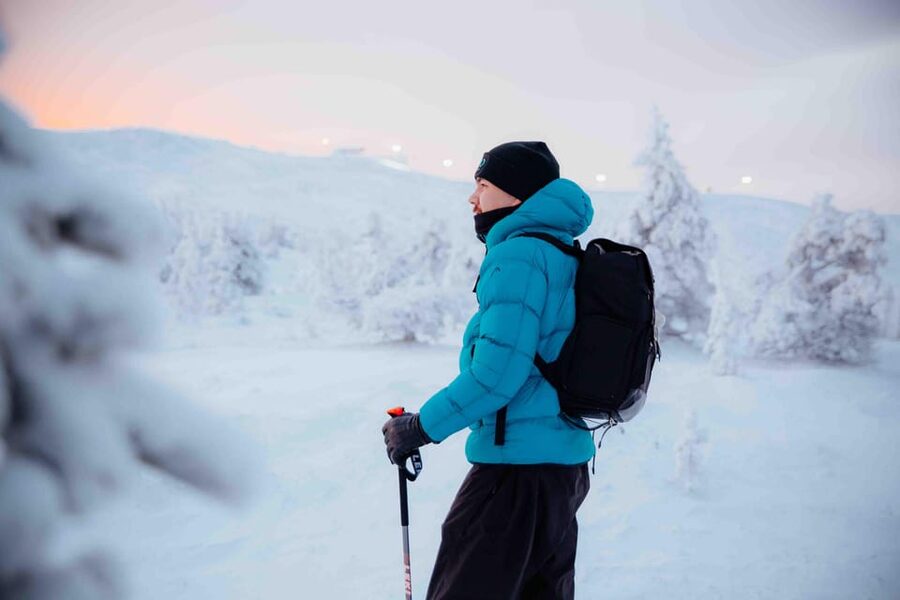 Levi: Guided Snowshoeing Adventure - The first steps across Finnish snow