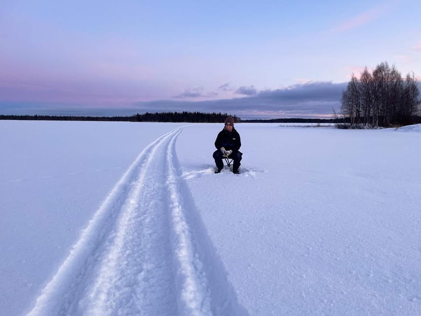 Levi: Ice Fishing Trip in a small group - What the catch means