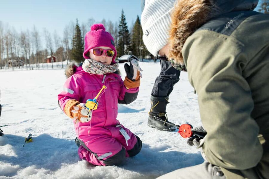 Levi Lapland: Arctic Ice-Fishing - Why the silence is part of the activity